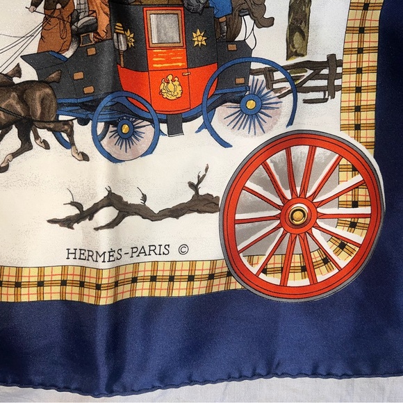 Hermes silk scarf - Picture 3 of 4